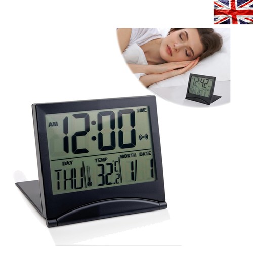 Compact foldable travel alarm - compact,