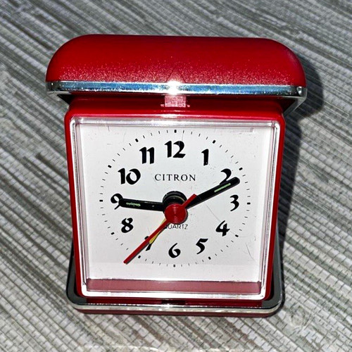 Citron quartz analog travel - quartz,