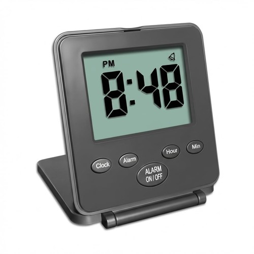 Digital travel alarm clock - travel,