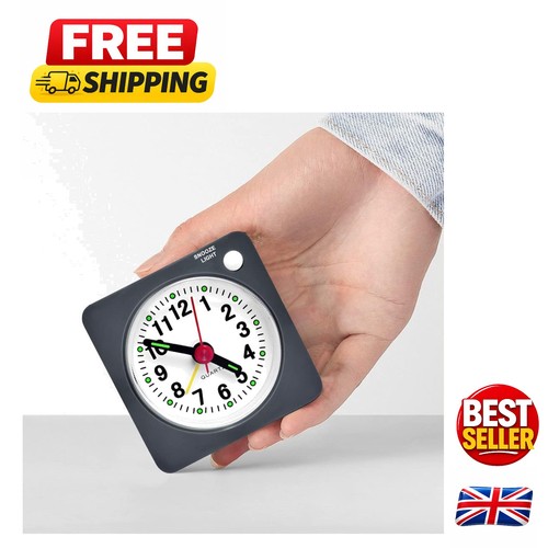 Quiet analog travel alarm - quiet,