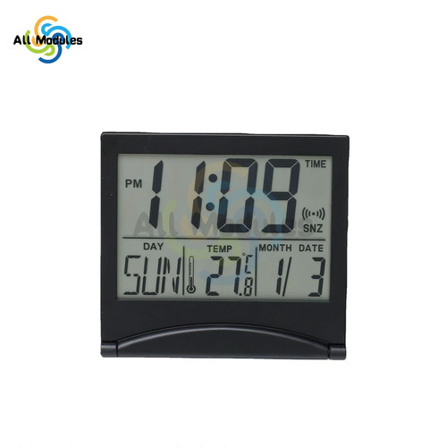 Small lcd digital alarm clock - lcd,