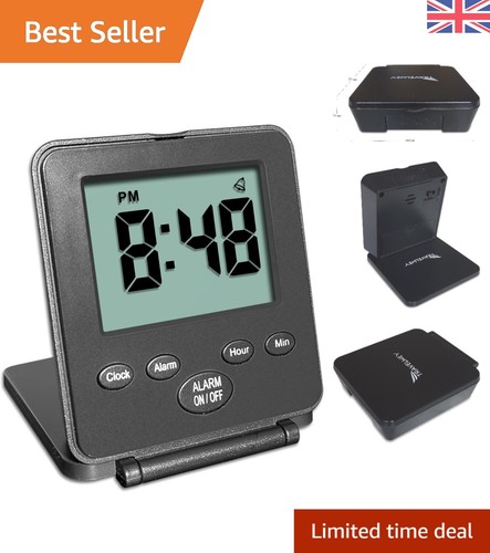 Folding travel alarm - folding,