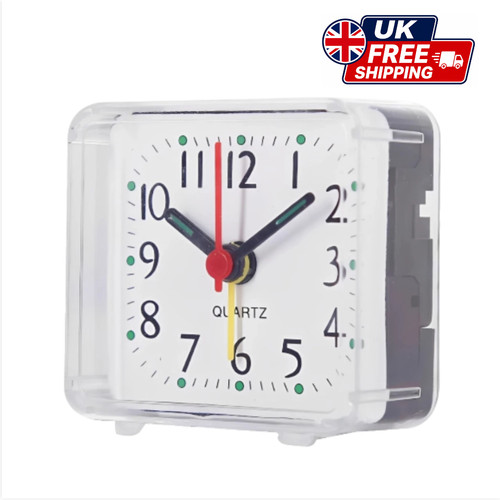 Silent travel alarm clock - travel,
