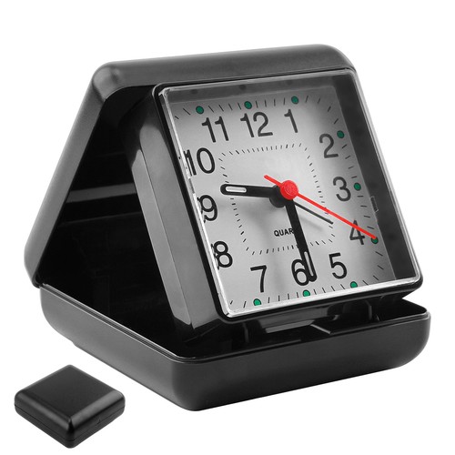 Quartz travel alarm clock - quartz,