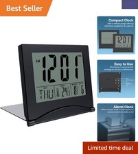 Compact Travel Alarm Clock -