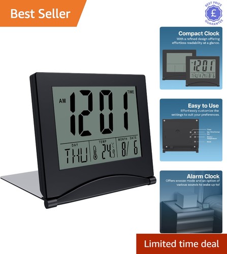 Stylish foldable alarm clock - stylish,