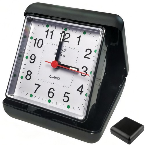 Quartz travel alarm clock - quartz,