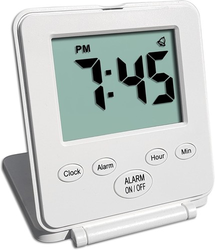 Digital travel alarm clock - digital,