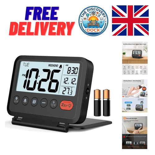 Travel alarm clock with - travel,