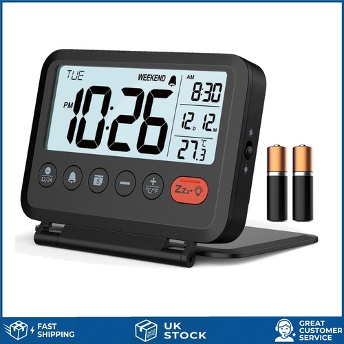 Portable digital travel alarm - digital,