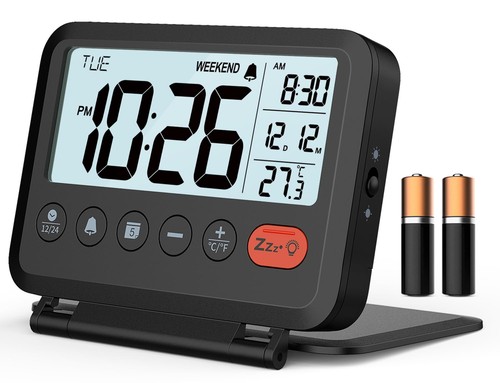Travel alarm clock - travel, level