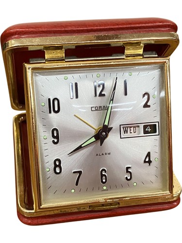 Coral travel alarm clock with - alarm,