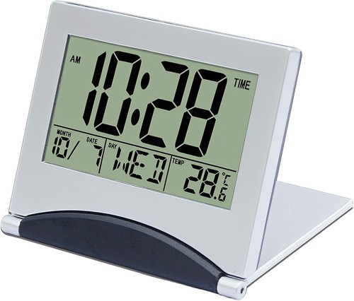 Digital travel alarm clock - travel,