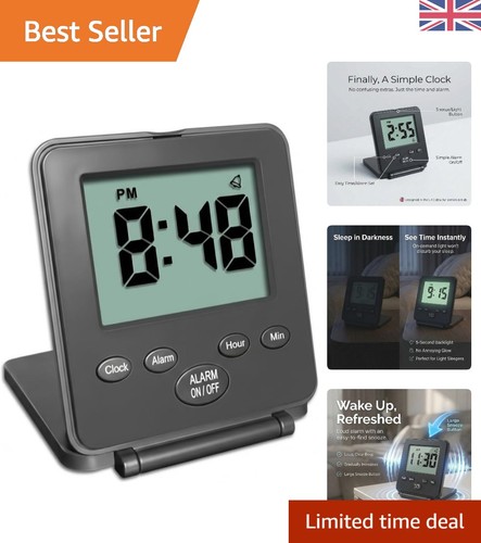 Digital travel alarm clock - clock,