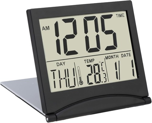 Digital travel alarm clock - digital,