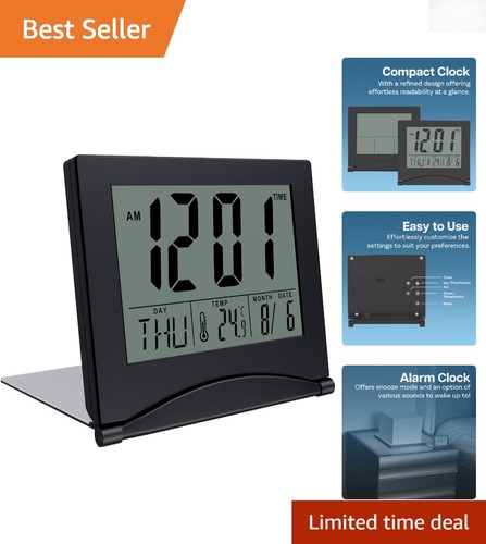 Minimalist travel alarm - minimalist,